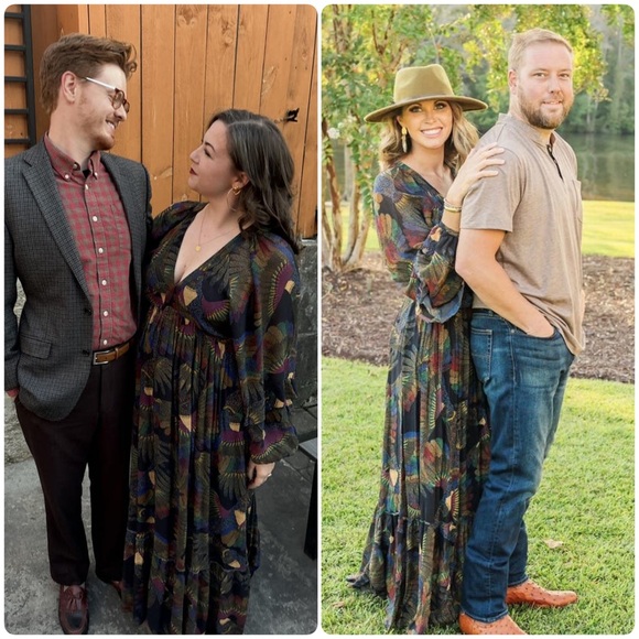 FARM RIO XL Borogodo Toucan Gown dress maxi - Picture 5 of 17